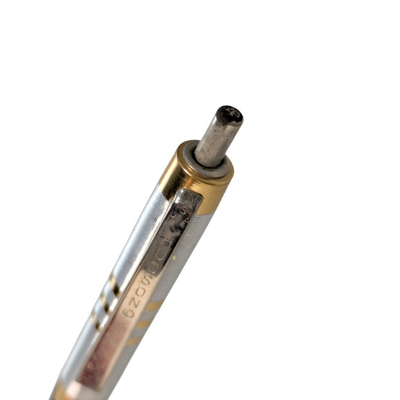 Vintage Sheaffer Snorkel Blue Chrome Mechanical Pencil and Hudson Pen Untested - Picture 9 of 13